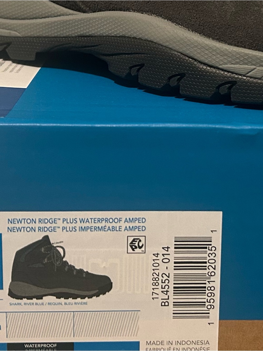 Newton Ridge Plus Waterproof Amped women’s Hiking Shoes - Gray